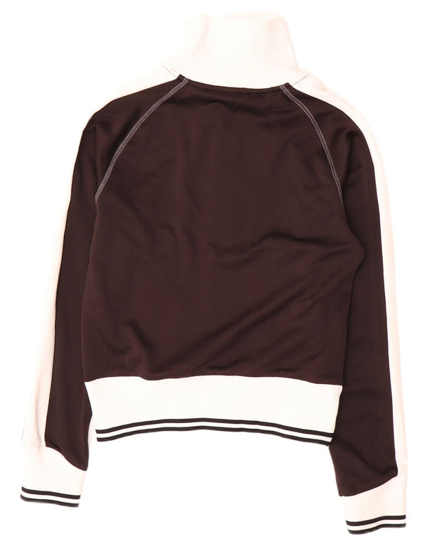 PUMA ženska gornja jakna kratke trenirke UK 10 Small Black Colourblock