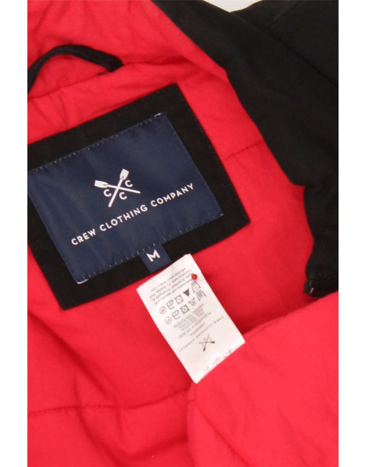 Crew Clothing Mens Gilet UK 38 Srednji crni pamuk