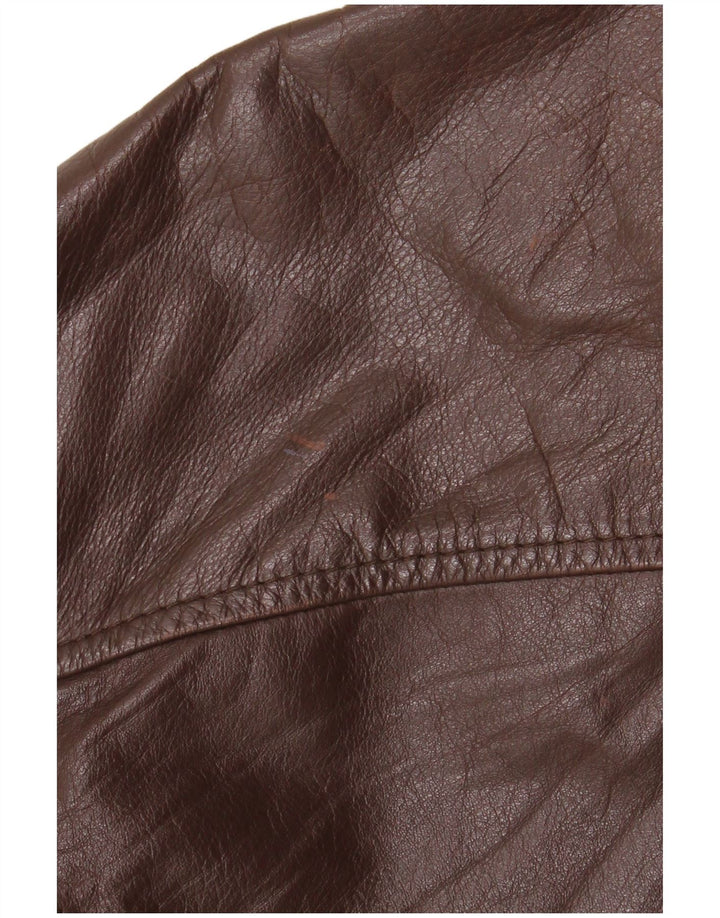 Vintage muška kožna jakna IT 50 Large Brown Leather