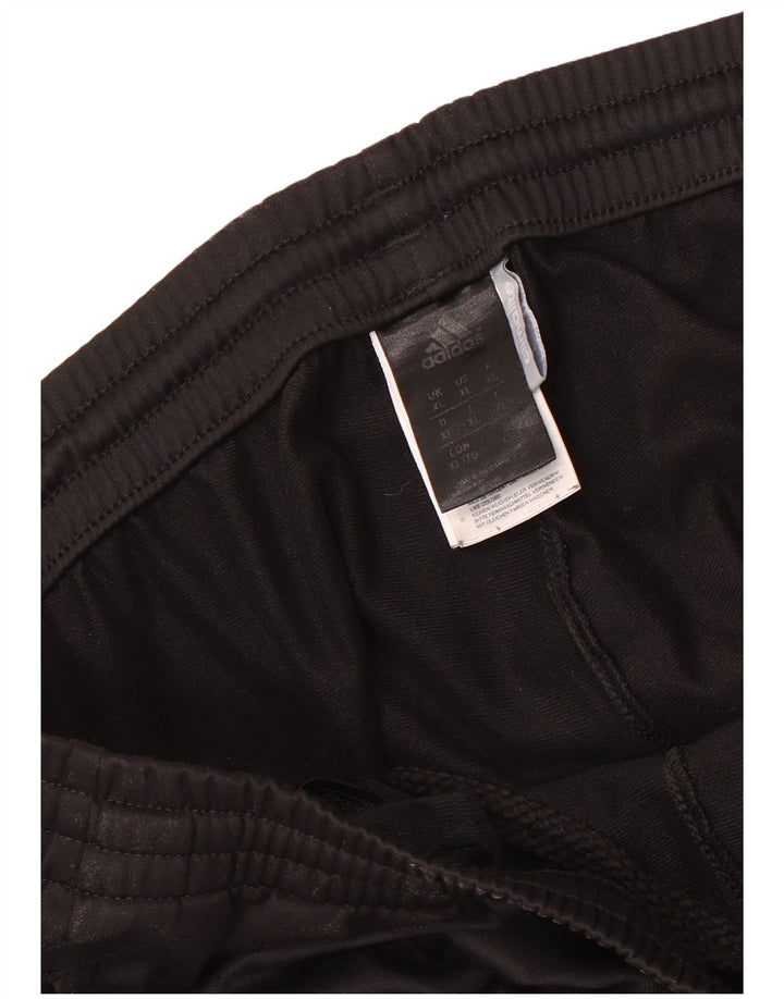 Adidas muške trenirke XL crne poliesterske hlače
