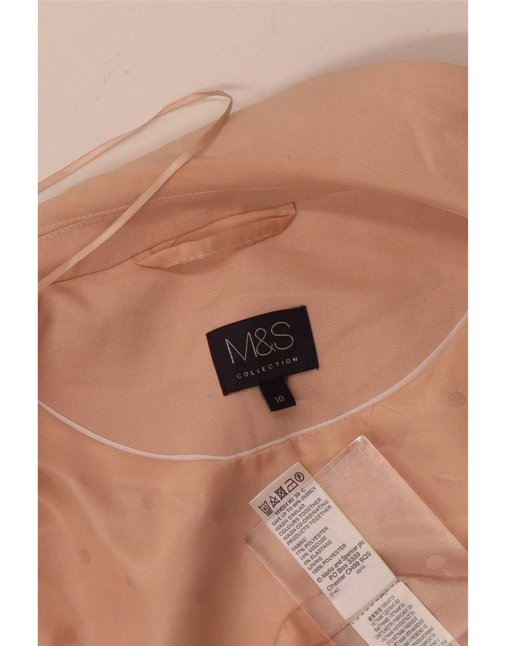 Marks & Spencer ženska duga jakna bez rukava UK 10 Mala ružičasta