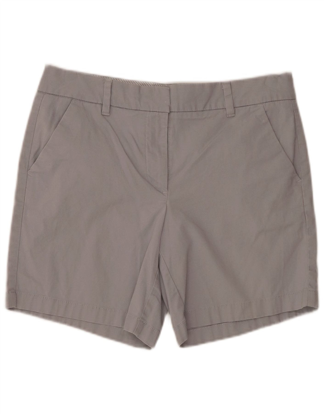 TOMMY HILFIGER Ženske chino kratke hlače US 8 srednje W32 sivi pamuk