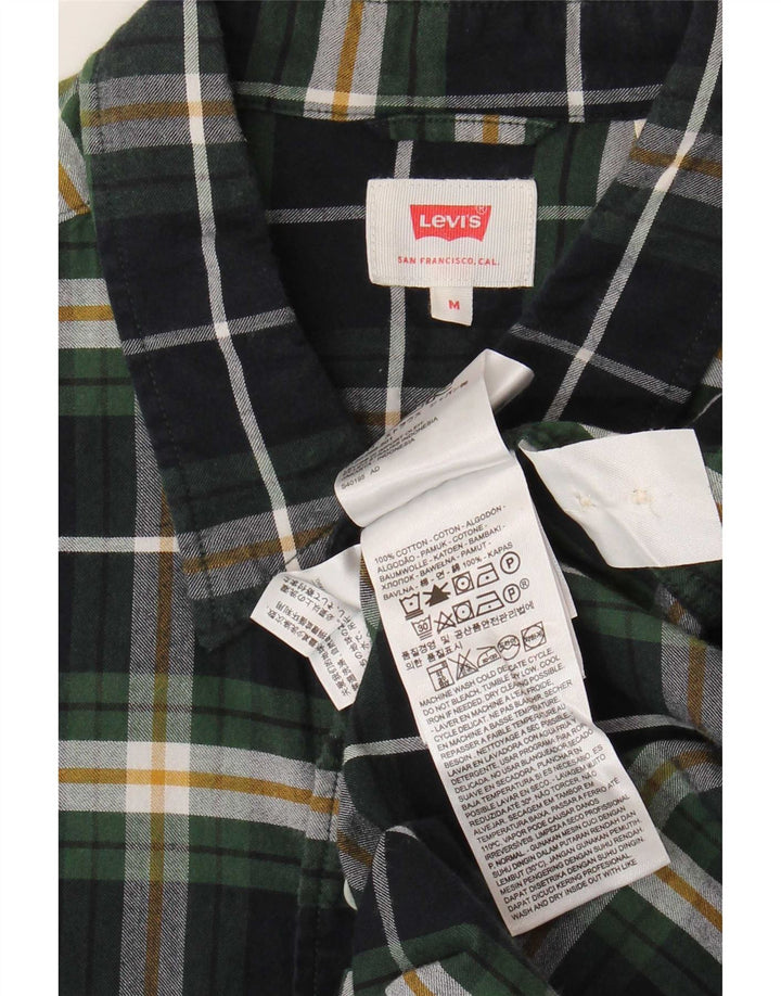 Levi's muška flanelska košulja srednje zelene karirane boje