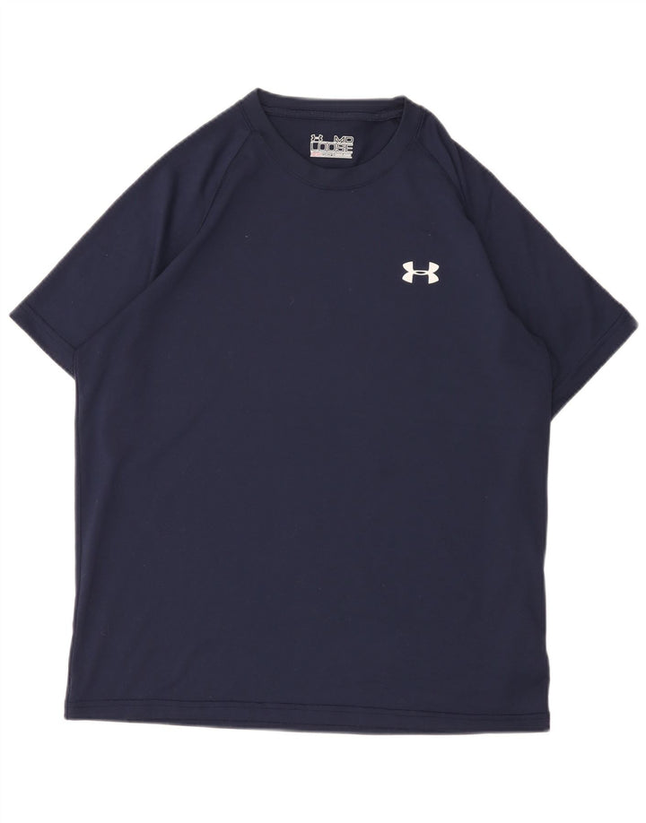 Under Armour muška majica Heat Gear Srednji tamnoplavi poliester
