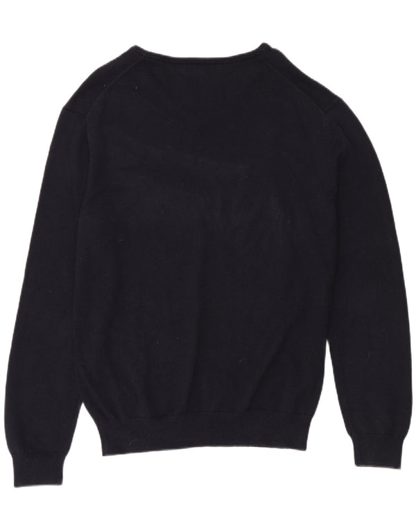 Crew Clothing Ženski džemper s V-izrezom UK 18 XL tamnoplavi pamuk