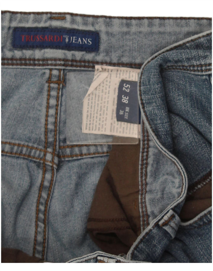 Trussardi muške ravne traperice W36 L34 Plave