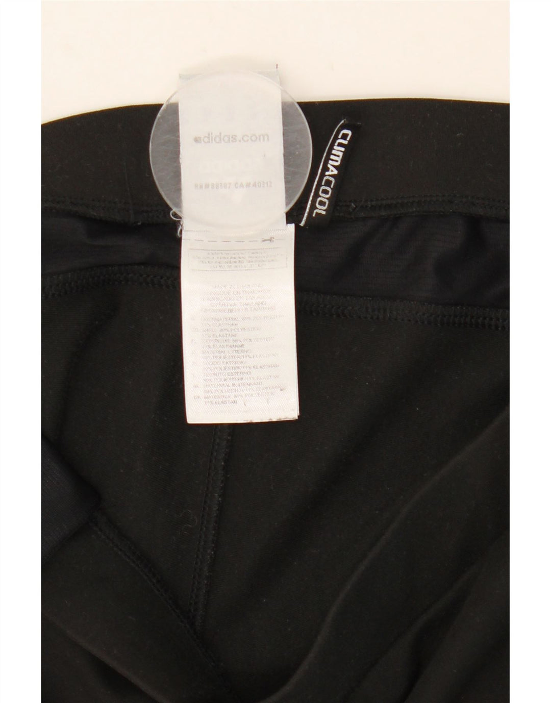 Adidas Ženske Climacool Trenirke Hlače UK 12 Srednji crni poliester