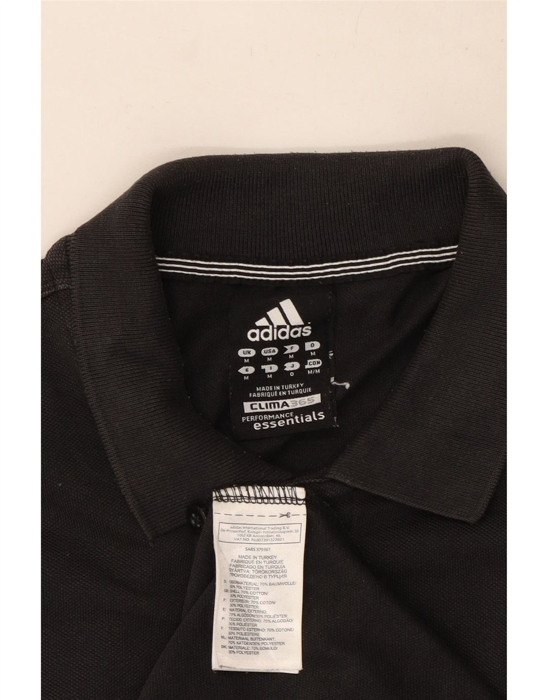 Adidas muška polo majica Clima 365 Srednje crni pamuk