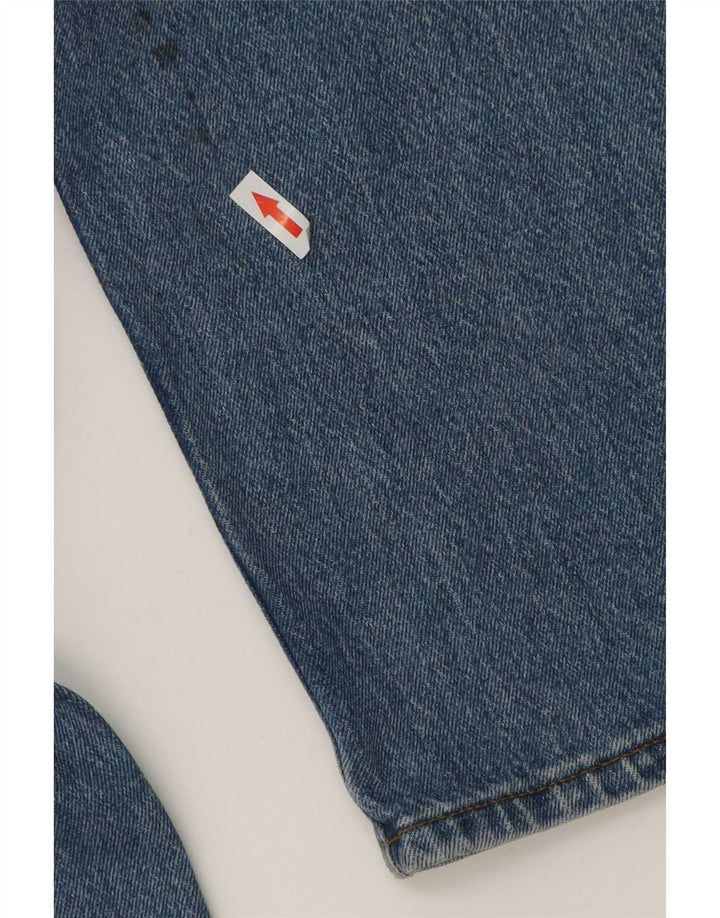 Lee Mens West Straight Jeans W34 L32 Plavi pamuk