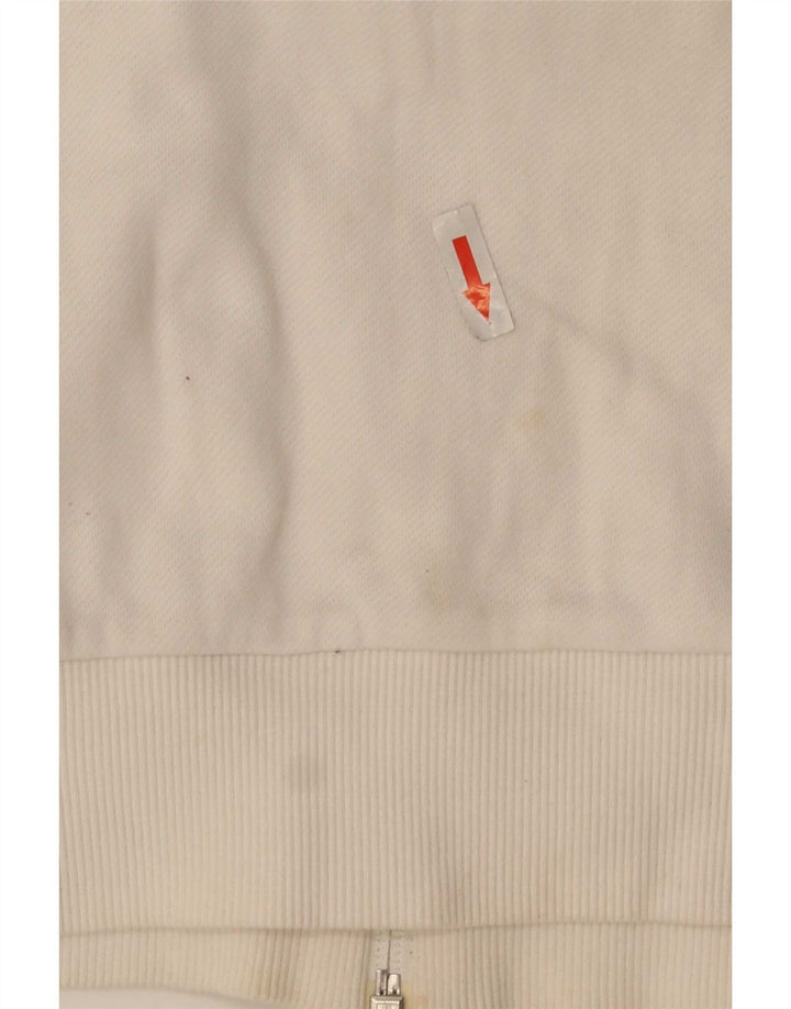 Puma muška gornja jakna trenirke Large White Colourblock Cotton