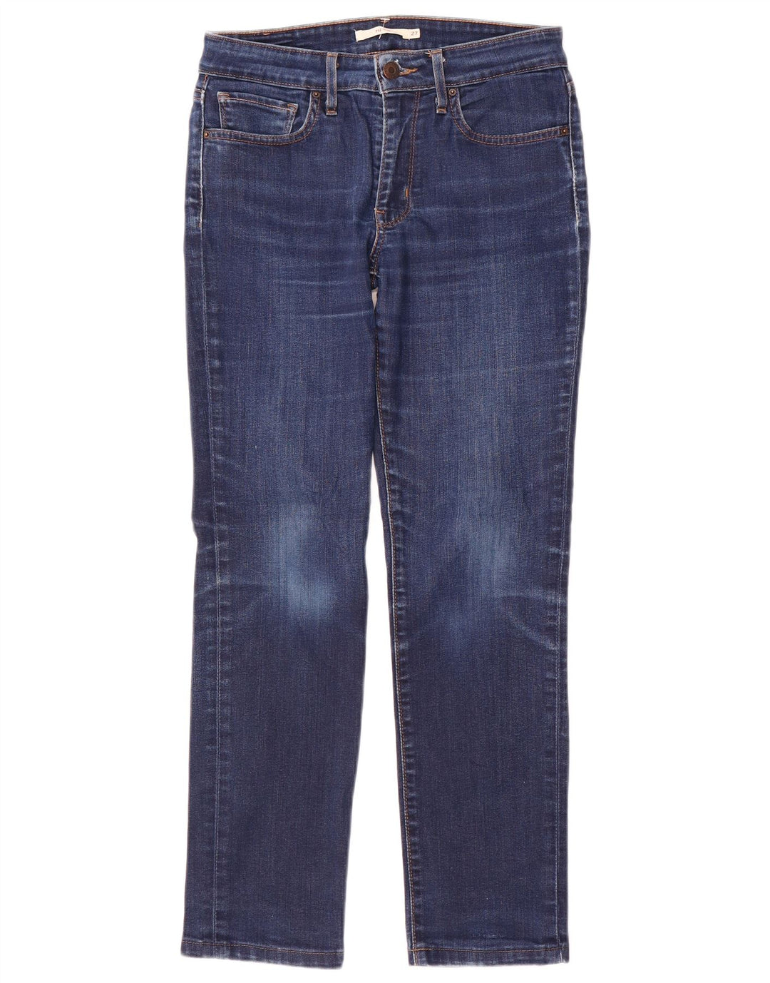 Levi's ženske 712 uske traperice W27 L27 plavi pamuk