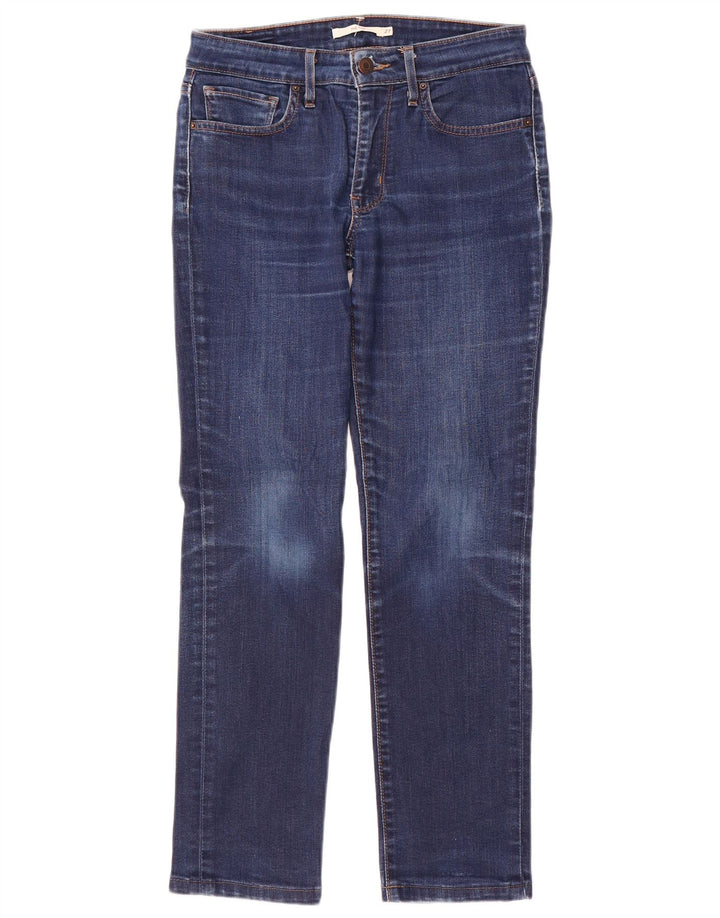 Levi's ženske 712 uske traperice W27 L27 plavi pamuk