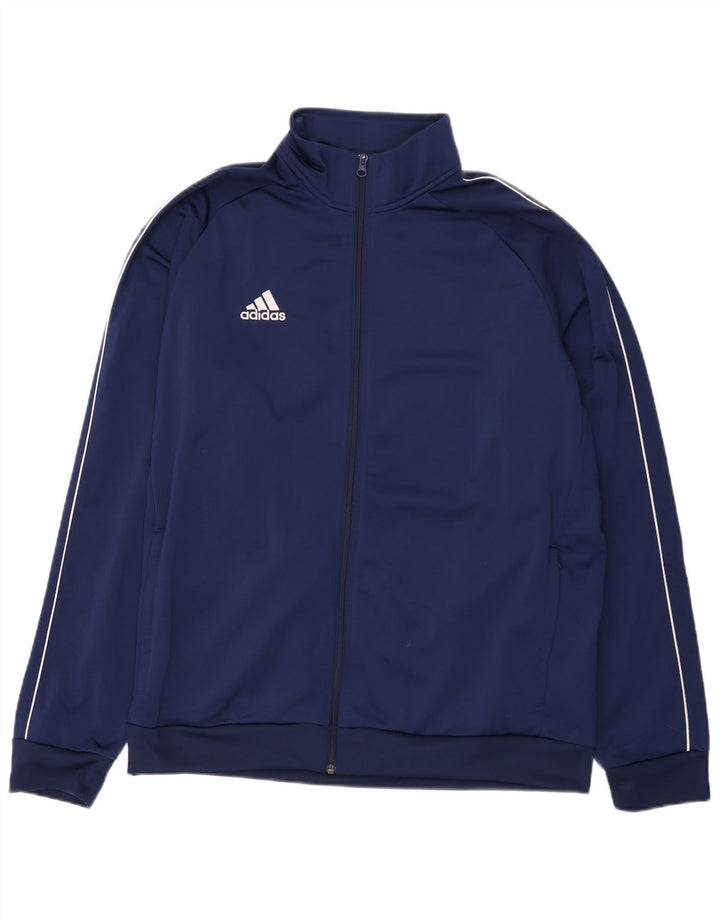 Adidas muška trenirka gornja jakna XL tamnoplavi poliester