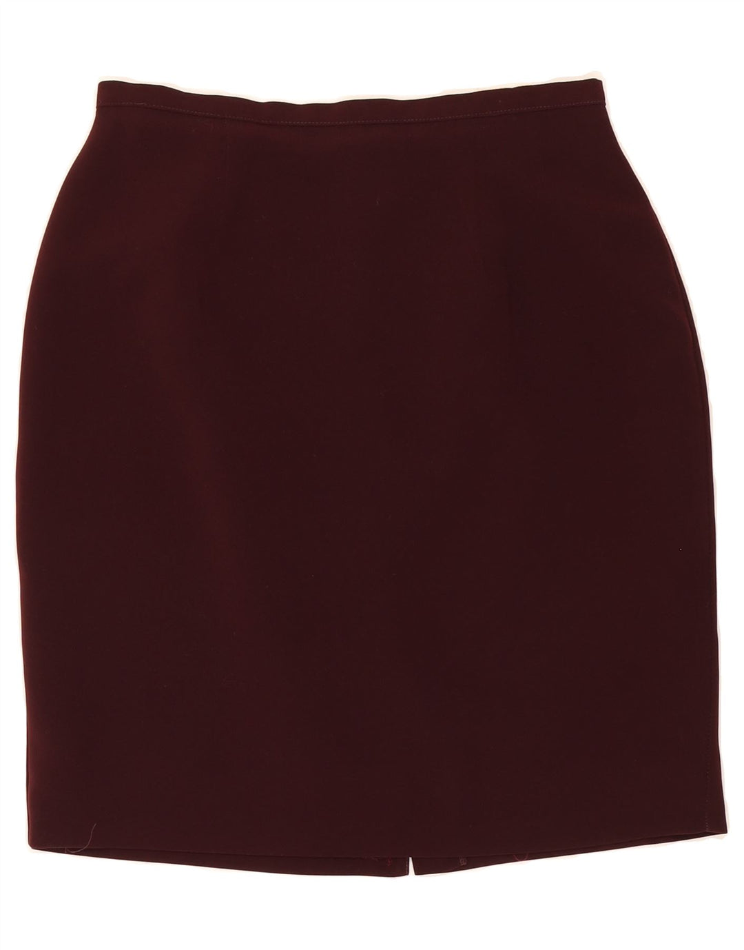 ST. BERNARD Womens Pencil Skirt EU 42 Large W32 Burgundy Polyester Vintage St. Bernard and Second-Hand St. Bernard from Messina Hembry 
