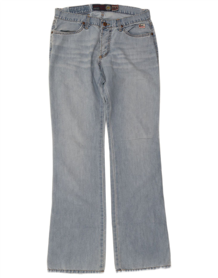 Roy Rogers Ženske traperice Seven Bell Bootcut IT 46 Large W32 L34 Plavi pamuk