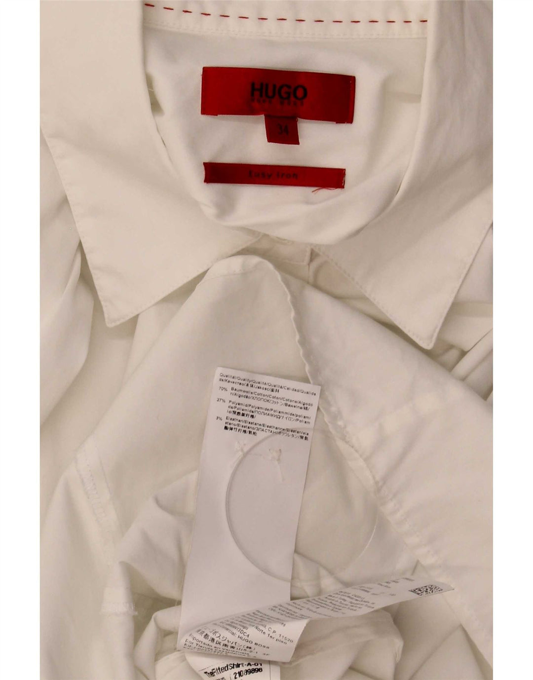 Hugo Boss Ženska košulja EU 34 XS bijeli pamuk