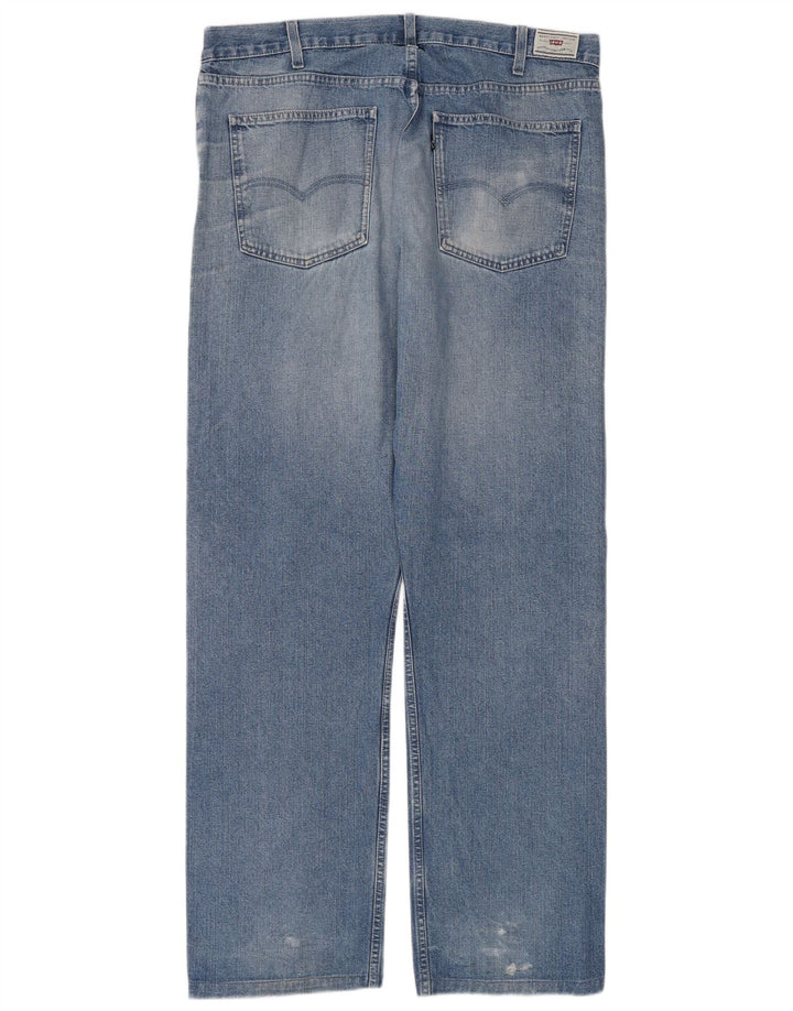 Levi's muške ravne traperice W38 L34 plave
