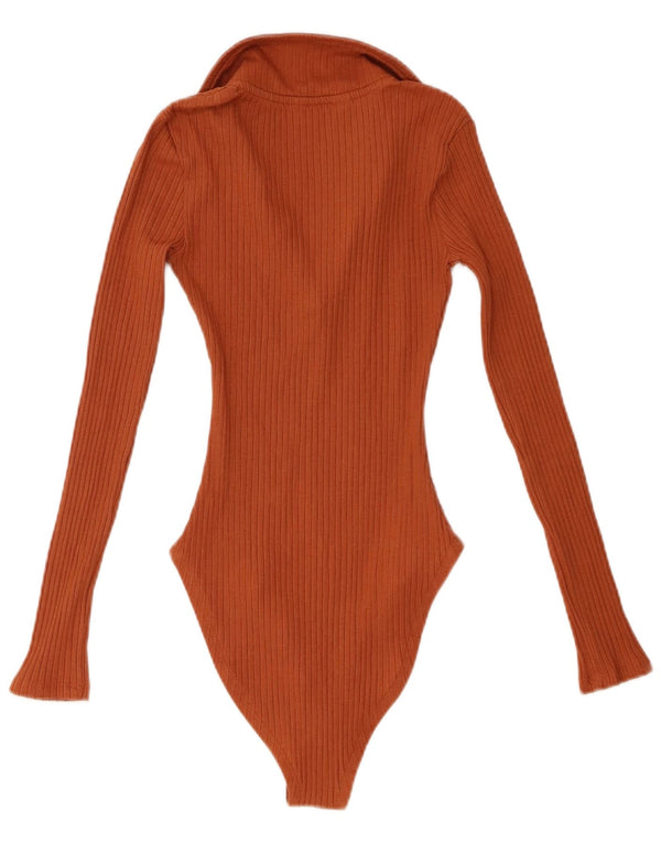 MISS SELFRIDGE Ženski bodi UK 8 Mali smeđi pamuk