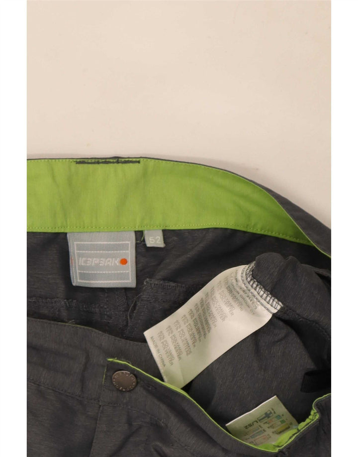 Icepeak muške kargo kratke hlače IT 52 XL W36 sivi poliamid