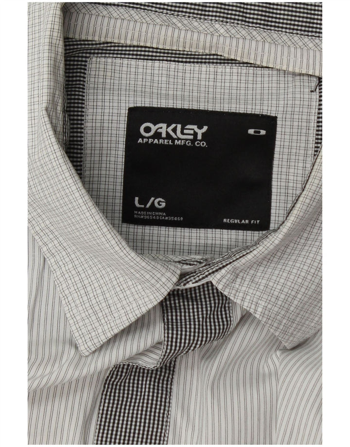 Oakley muška košulja Large White Patchwork