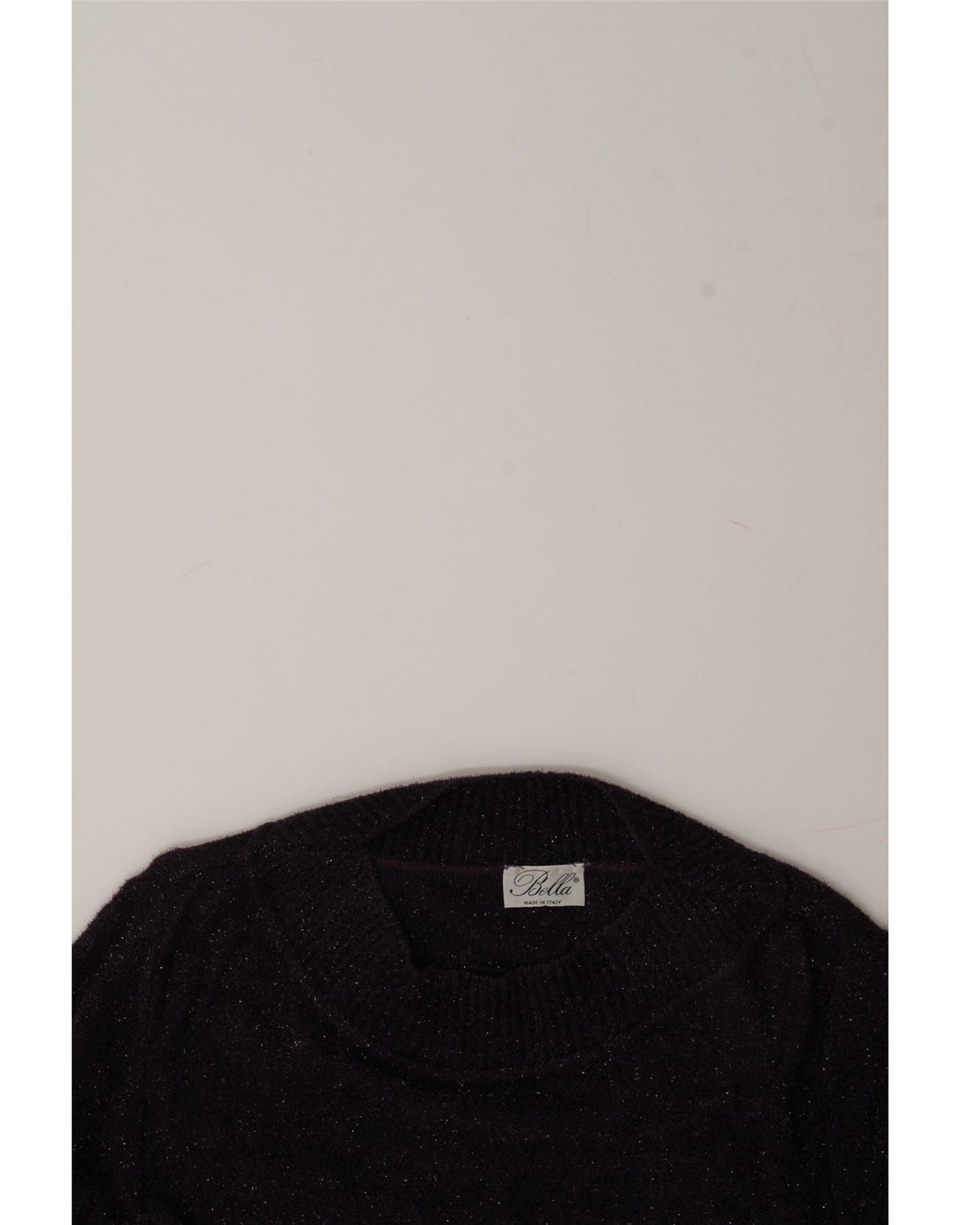 VINTAGE Womens Turtle Neck Jumper Sweater UK 14 Medium Purple Vintage Vintage and Second-Hand Vintage from Messina Hembry 