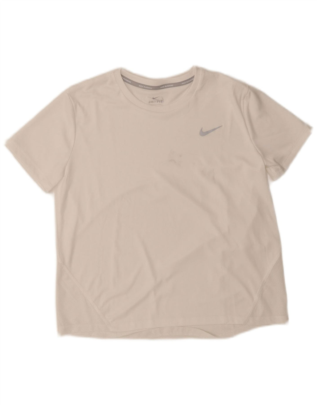 Nike Dri Fit T-Shirt Top srednje bijele boje