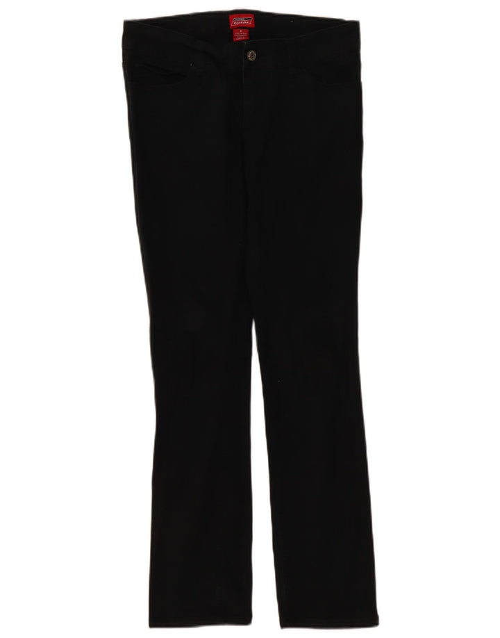 Dickies ženske uske traperice US 9 srednje W30 L30 crni pamuk