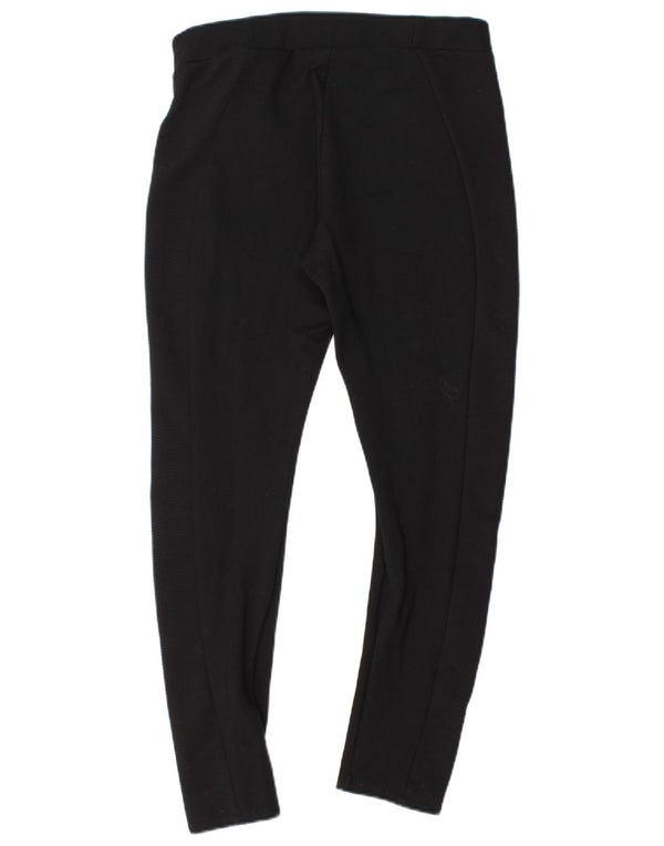 Zara ženske tajice UK 14 velike crne viskoze