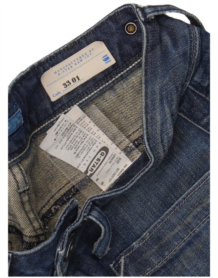 G-STAR Ženske super uske traperice W28 L34 plavi pamuk