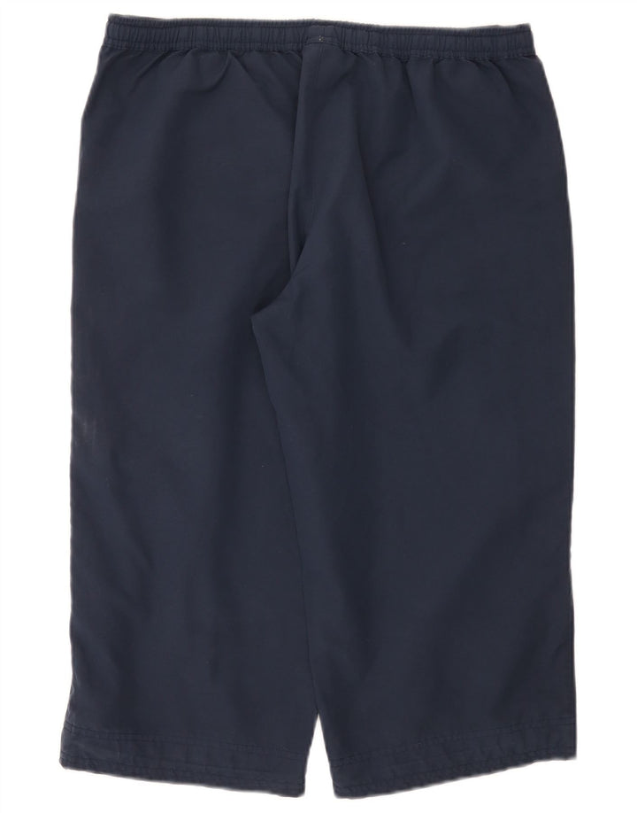 Reebok ženske sportske kratke hlače Bermuda UK 14 veliki tamnoplavi poliester
