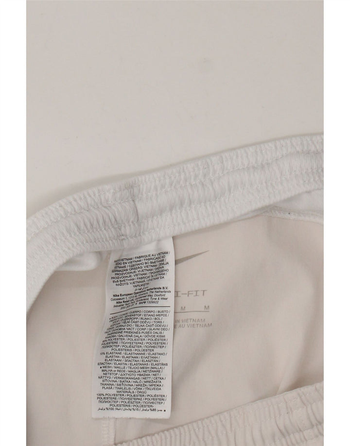 Nike muške Dri Fit sportske kratke hlače srednje bijele boje