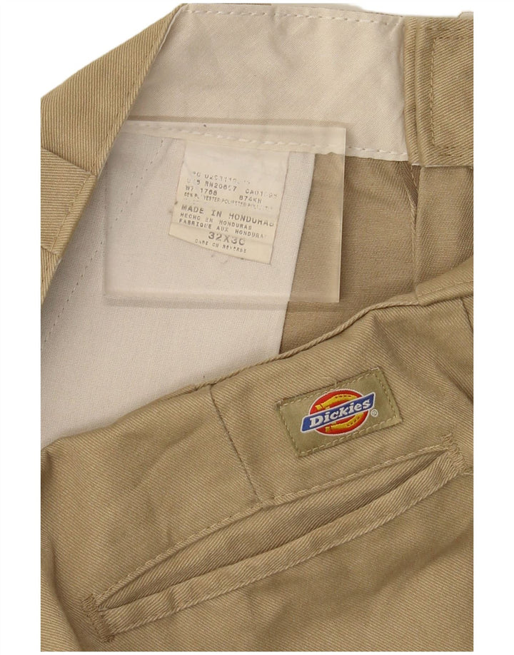 Dickies muške chino kratke hlače W32 srednje bež poliester