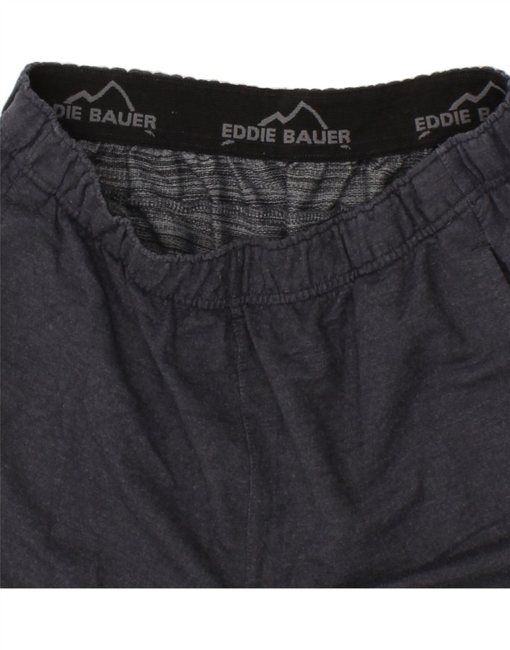 EDDIE BAUER Mens Sport Shorts Large Navy Blue Rayon Vintage Eddie Bauer and Second-Hand Eddie Bauer from Messina Hembry 
