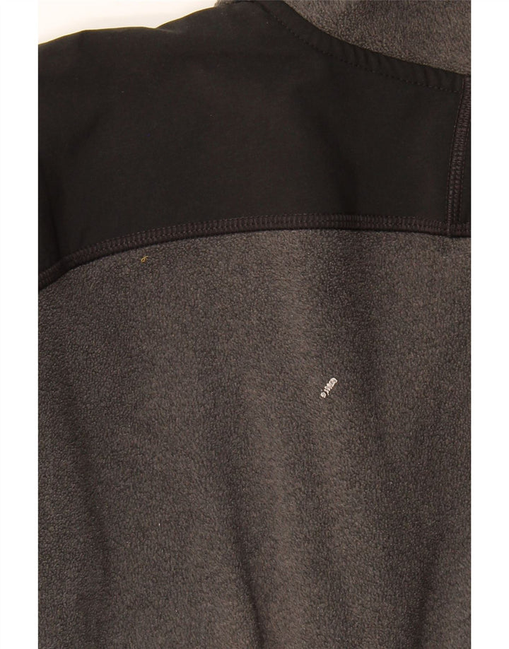 The North Face muška jakna od flisa UK 36 mali sivi poliester u boji