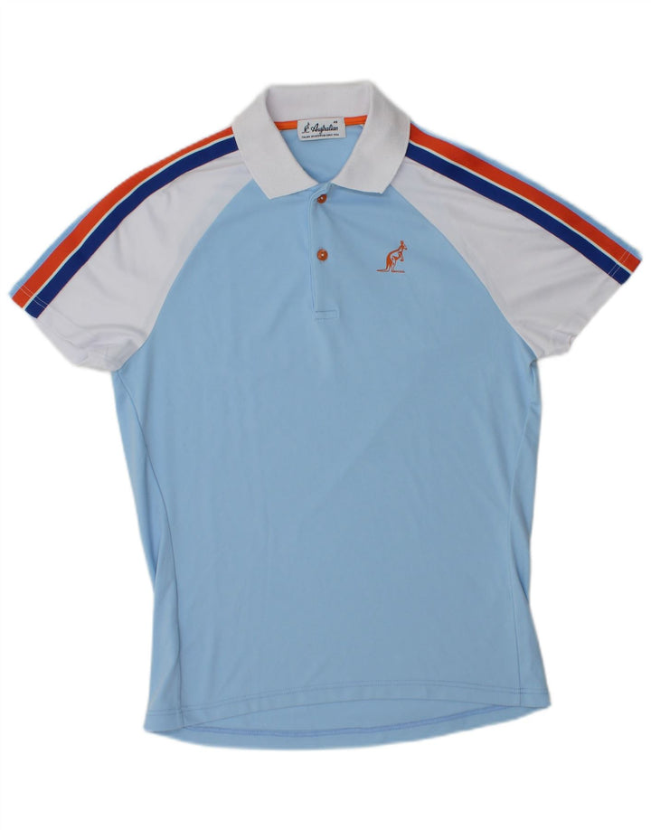 AUSTRALIAN L'ALPINA Muška polo majica IT 46 Small Blue Colourblock Poliester