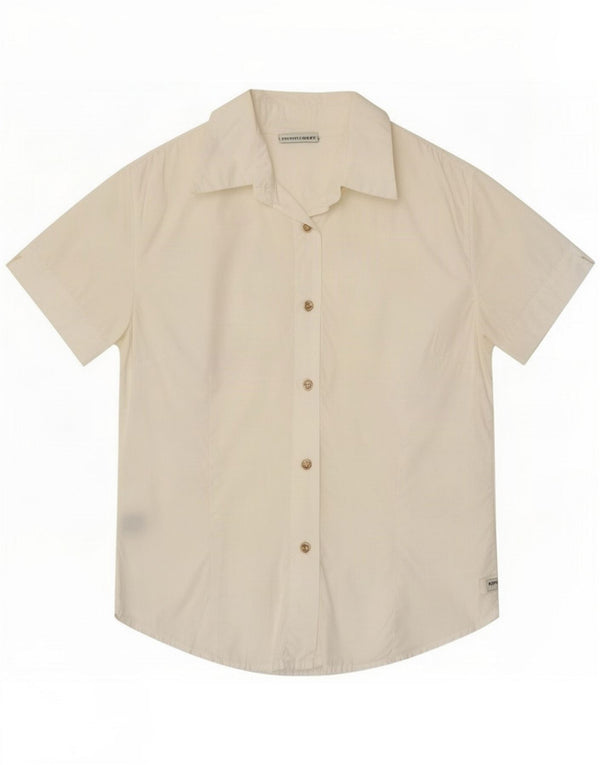 Murphy & Nye Ženska košulja kratkih rukava UK 10 Small White Cotton