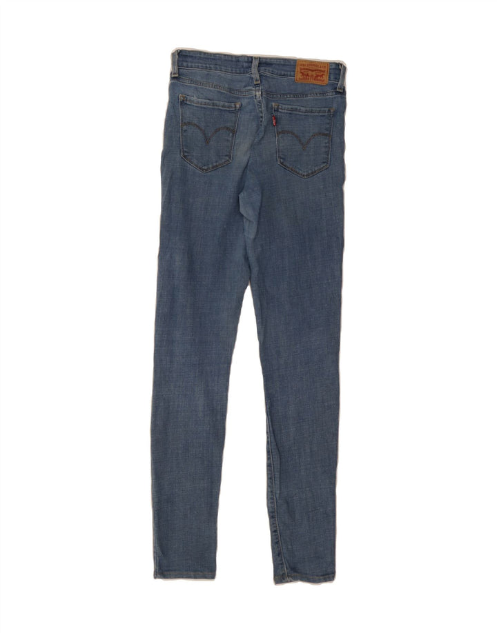 LEVI'S Womens Skinny Jeans W27 L32 Blue Cotton Vintage Levi's and Second-Hand Levi's from Messina Hembry 