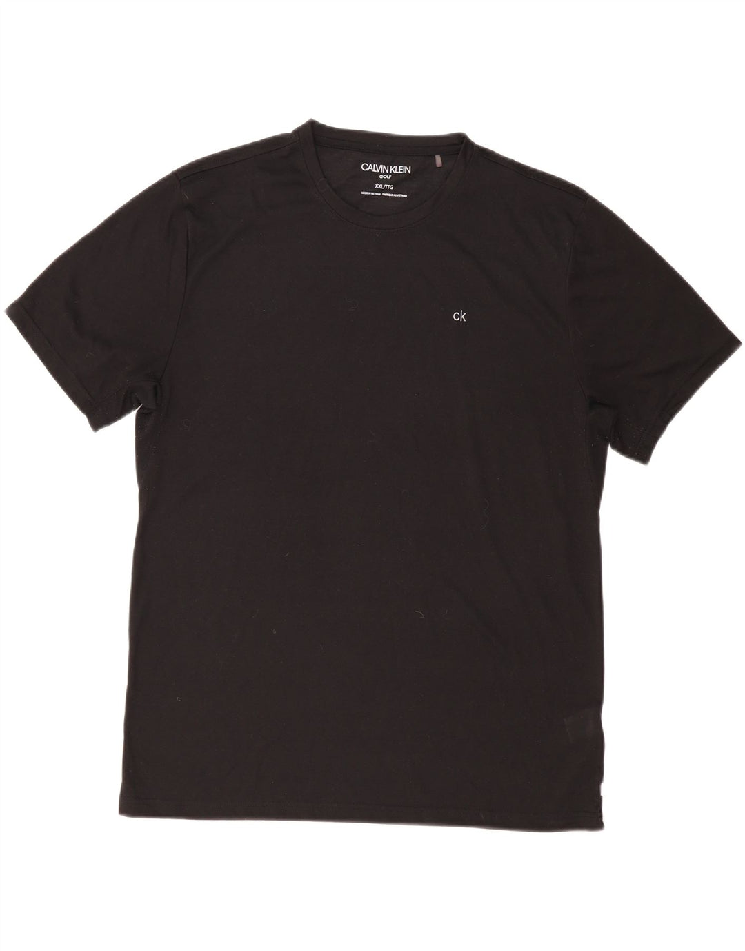 CALVIN KLEIN Muška majica kratkih rukava 2XL crni poliester