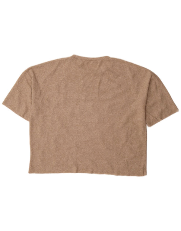 Zara ženska majica kratkih rukava Trafaluc UK 10 Small Beige