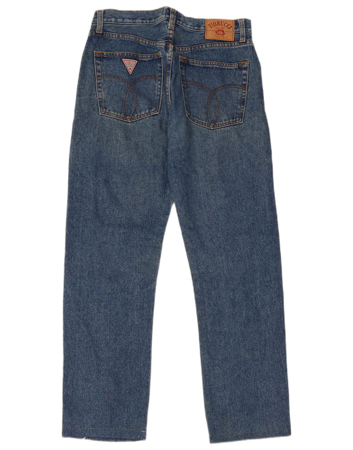 FIORUCCI Ženske ravne traperice W31 L28 plavi pamuk