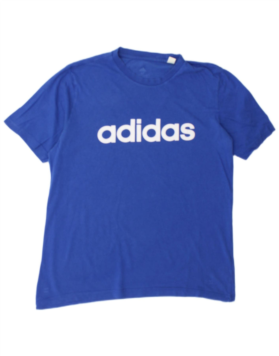 Adidas muška majica s grafičkim motivima srednje plavi pamuk