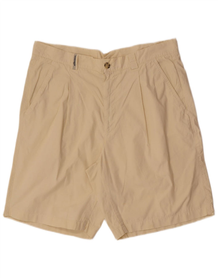 ELLESSE Muške kratke chino hlače s štipaljkama W36 velike bež boje