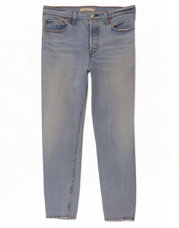 Levi's ženske uske traperice Wedgie W29 L26 plavi pamuk
