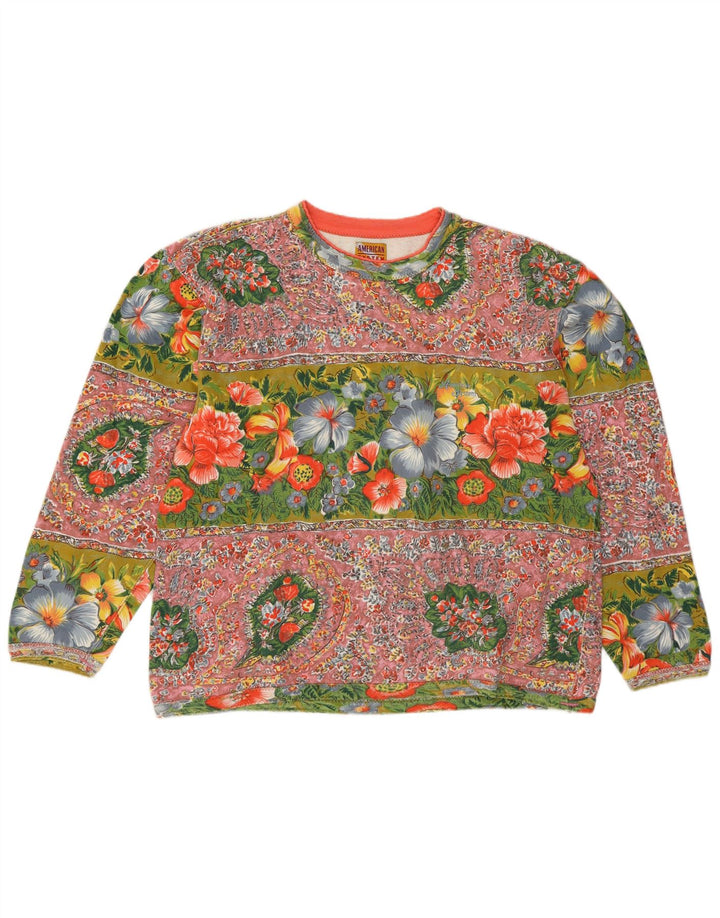 American System Ženska majica s kratkim rukavima UK 14, velika, višebojna