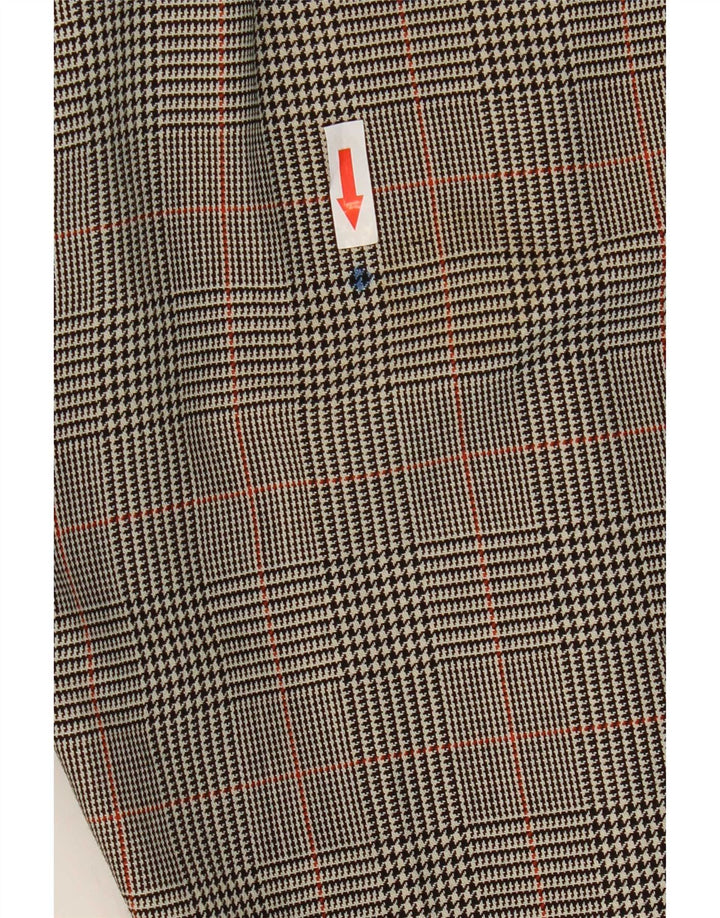 Ženske hlače Zara Bootcut odijelo EU 38 Male W28 L32 Siva vunena hrskava zuba