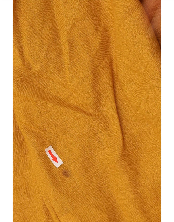 Marks & Spencer Top ženska bluza UK 14 Large Yellow Lan