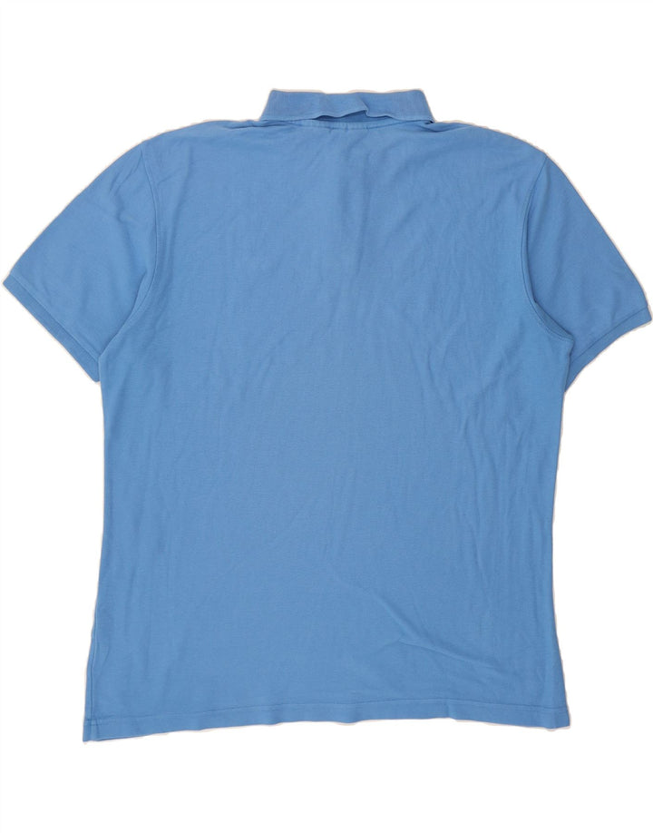 FILA Mens Polo Shirt XL Blue Cotton Vintage Fila and Second-Hand Fila from Messina Hembry 