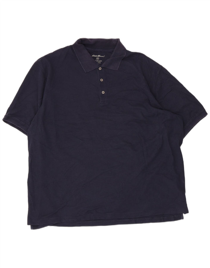 EDDIE BAUER Muška polo majica 2XL tamnoplavi pamuk
