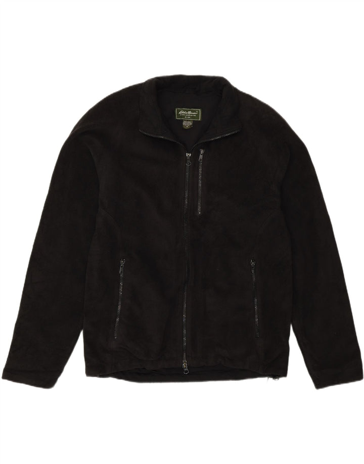 Muška jakna od flisa Eddie Bauer UK 38 srednji crni poliester