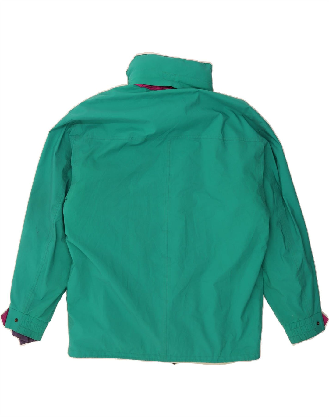 BAILO Mens Hooded Windbreaker Jacket IT 50 Large Green Vintage Bailo and Second-Hand Bailo from Messina Hembry 